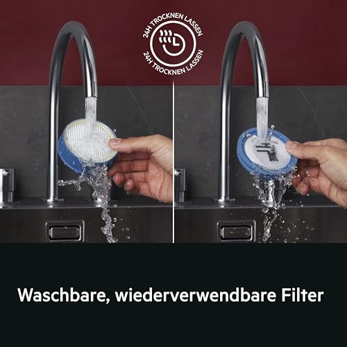 AEG 6000 Akku-Staubsauger, Digitalmotor mit 103.000 U/Min, 40 Min Laufzeit, 99% Staubaufnahme, leichter Akku, kabellos & handlich